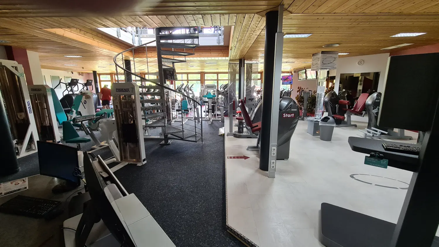 Fitnessstudio beim Sportcenter Suhl