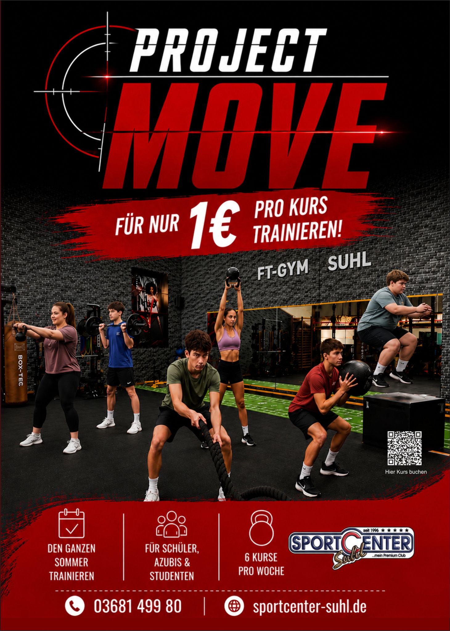 Project Move im Sportcenter Suhl