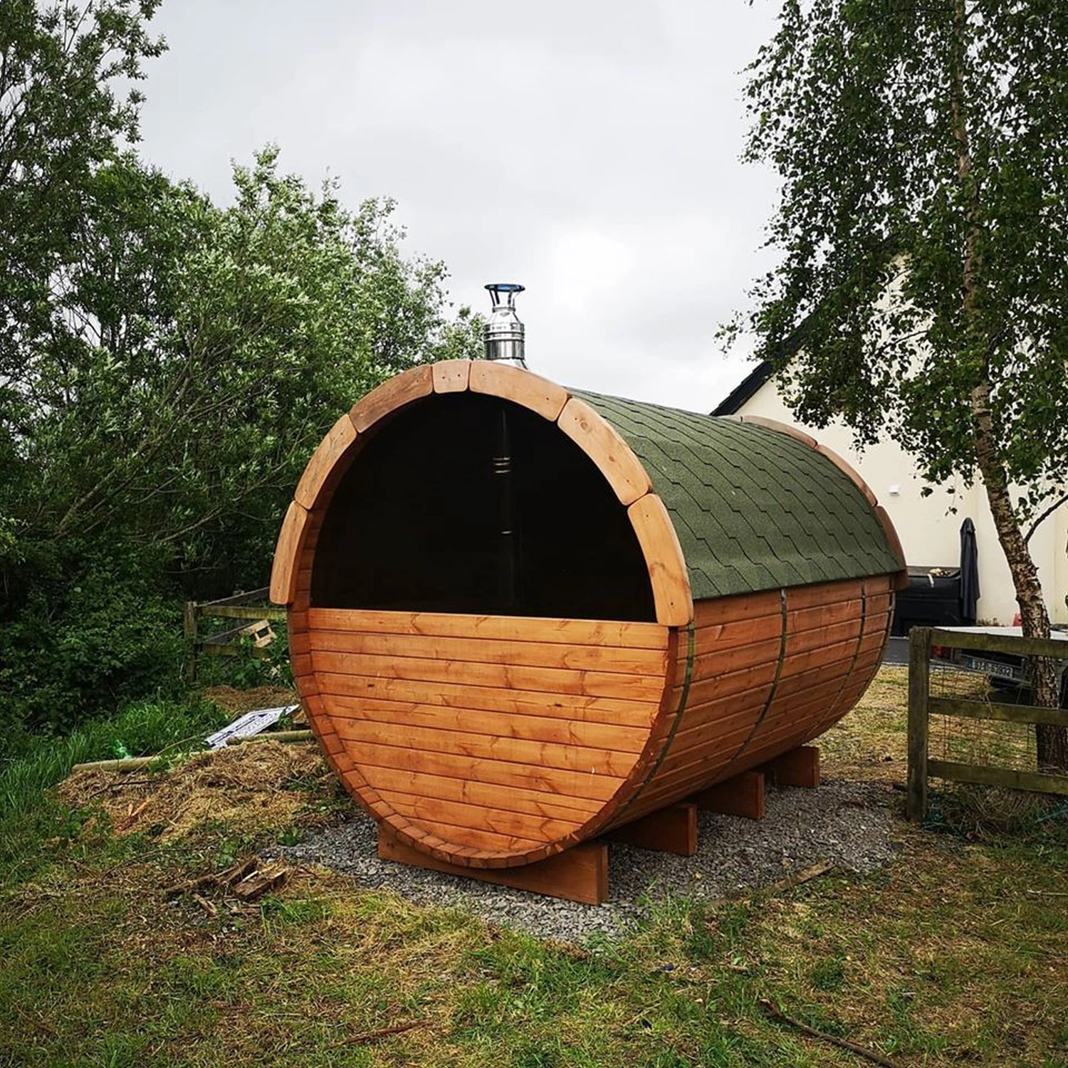 Fass-sauna